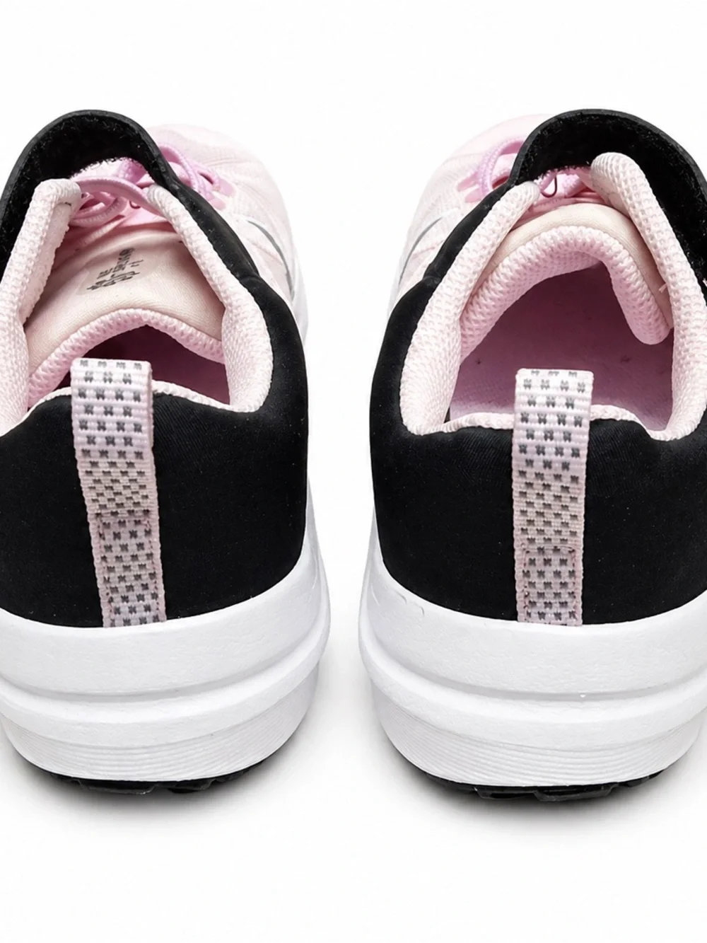Nike Pink, Black & Gray Kids Athletic Sneakers - Picture 2 of 2